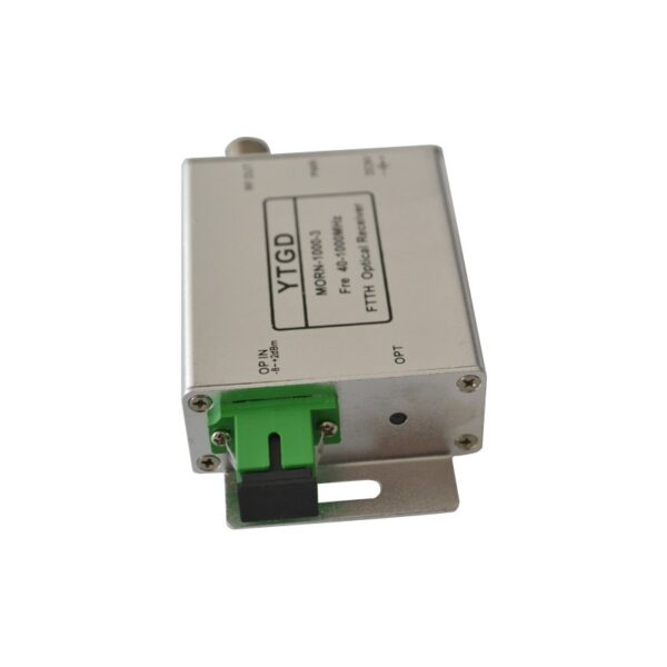 ftth optical receiver, sc apc iput, rf output for cable tv network, wall mount