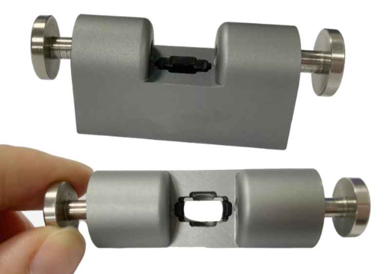 mpo/mtp connector disassembler tool, for 12/24 fiber, non destructive, with ceramic blades & spring mechanism