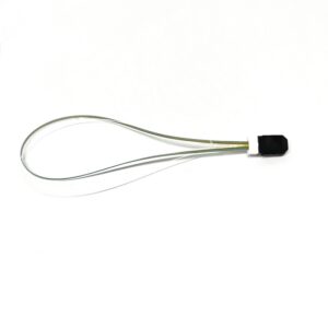 8 12 fiber mt loopback cable, multimode om3 10gigabit with ribbon fiber and dust cap