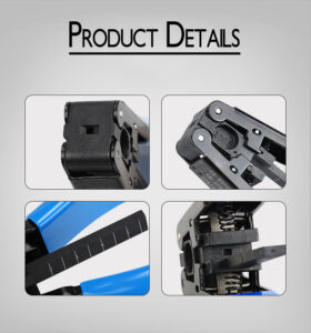 2.0x1.6mm ftth drop cable stripper tool kit, for 250um 900um fiber, with precision blades & comfort grip, otdr compatible