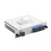 plc splitter 1x4 sc apc, module size: 130*100*25mm, low insertion loss