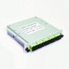 plc splitter cassette type with 1:9 blockless plc splitter sc apc inside, split ratio:70%:30%, 1ch 70%, 2 9ch: 3.75% each, use for fdb fat box