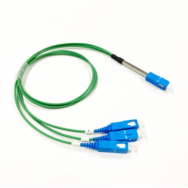 3 way fiber optic splitter sc pc om5