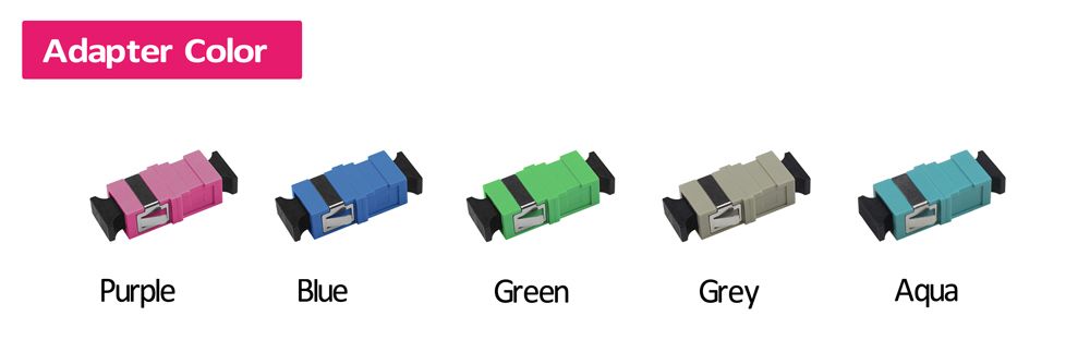 fiber adapter color