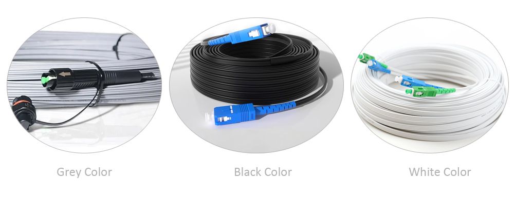 ftth drop cable sheath color