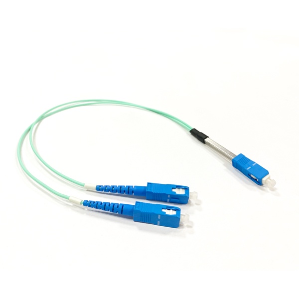 multimode fiber splitter plc 1x2 om3