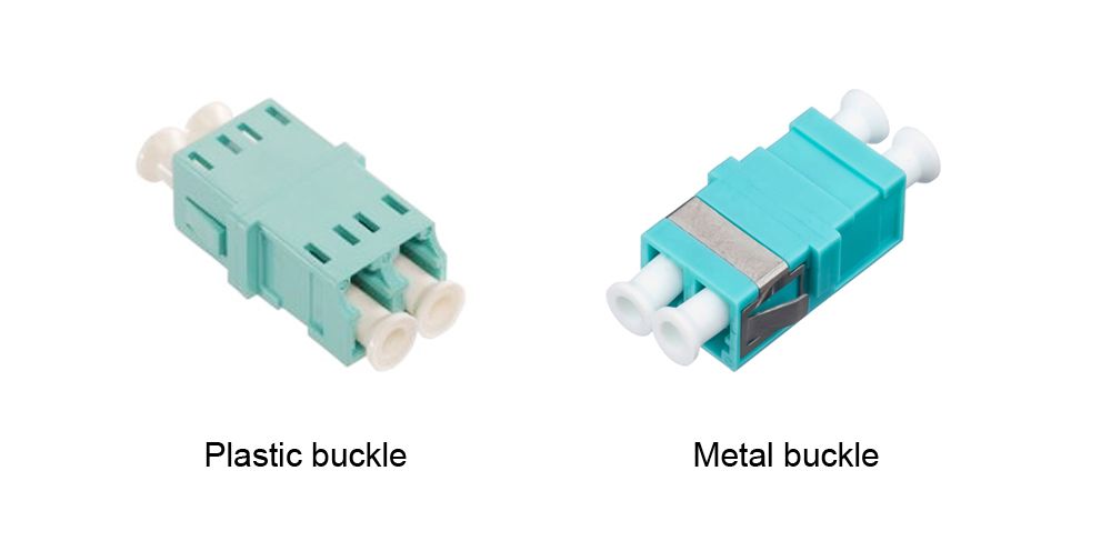 spring buckle in plastic and metal