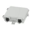 fat 506f ftth 2 port fiber termiantion box, wall outlet gray ip54, sc pre connectorized
