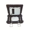 gjs 1803 optical fibre splitter enclosure 12 cores, ip65 rated, 2 in 2 out mechanical seal for outdoor fttx networks