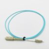 data center use stable lc to sc patch cord multimode, simplex mm 0m3 10g 50/125um aqua cable 3.0mm 1 mts, pvc sheath