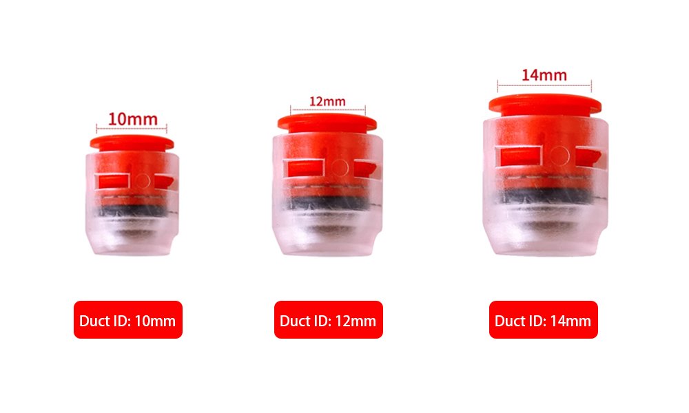 cutom various air blown cable microduct end stop, micro duct end cap, one end connection and protection, 20 years life time