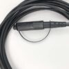 cost effective ftta outdoor lc to lc fiber optic cable, gyfjh 5.0mm black 2 cores sm duplex, side a: nsn boot, side b: optitap plug, ip68 protection, field installation cpri cable