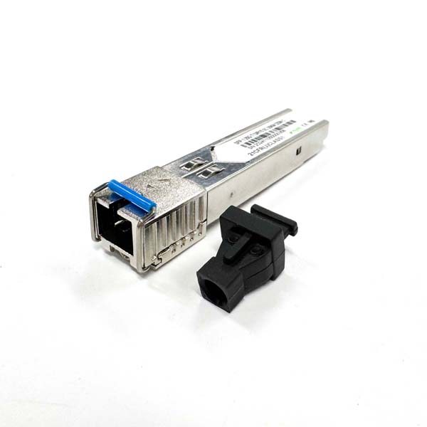 1.25G Ethernet SFP Transceiver Module T1310 R1550 20KM DDM SC Commercial Temperature 0 ~70℃, Blue Pull Ring, Metal Case -9 ~-3dB Tx Power, Luminescence sensitivity: -20dB -20dB