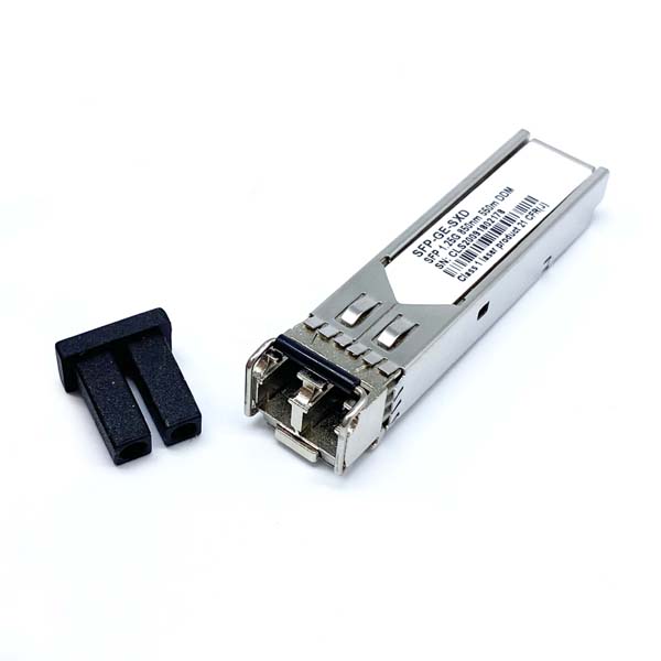 fiber switch / router use 1.25 g sfp transceivers 850nm wavelength, transmission distance 550m, lc duplex ports, om3 om4 cable, temperature 0~+70 ℃, 10pcs / box