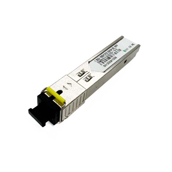 1.25g gigabit sfp module full form t1550 r1310 20km ddm sc commerical use for huawei, h3c wwitch, server, olt, low emi, stable signal transimission