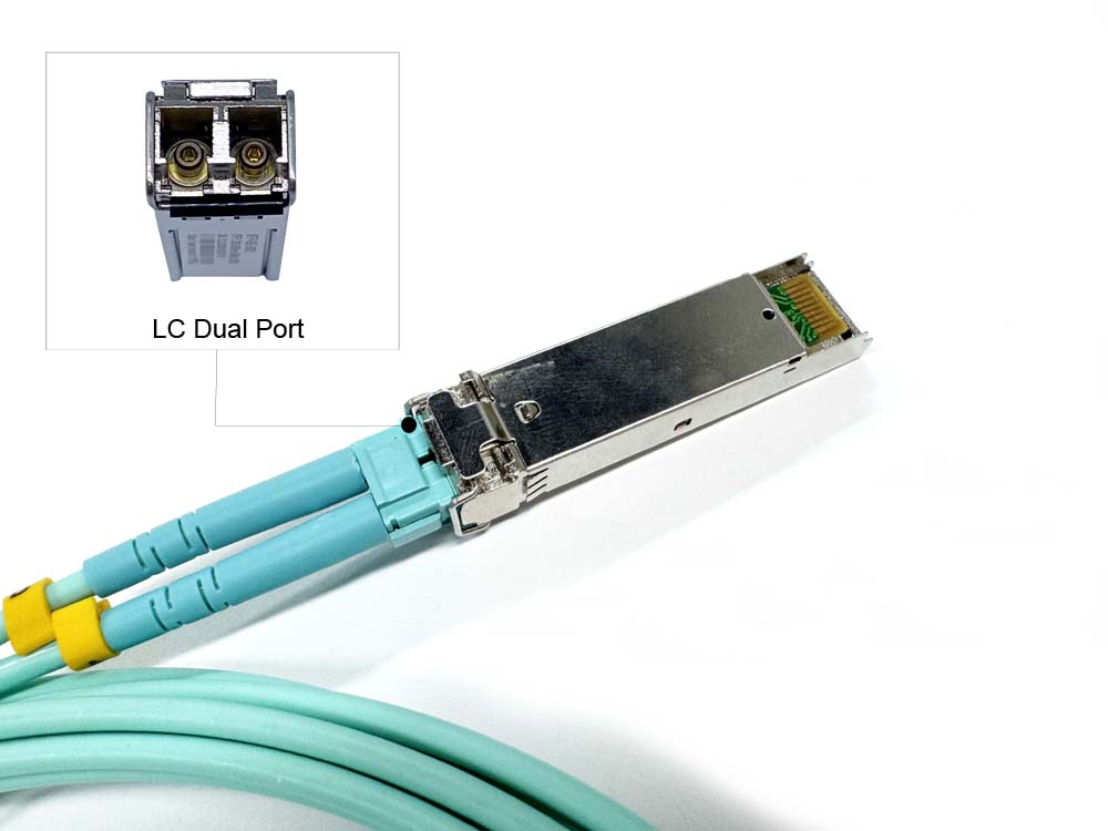 fiber switch / router use 1.25 g sfp transceivers 850nm wavelength, transmission distance 550m, lc duplex ports, om3 om4 cable, temperature 0~+70 ℃, 10pcs / box