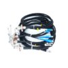 outdoor fiber optic cable pre terminated sc lc fc st patch cord with odc housing, metal protection, field tactical cable, armored cable 2 cores, single mode g657b3 lszh