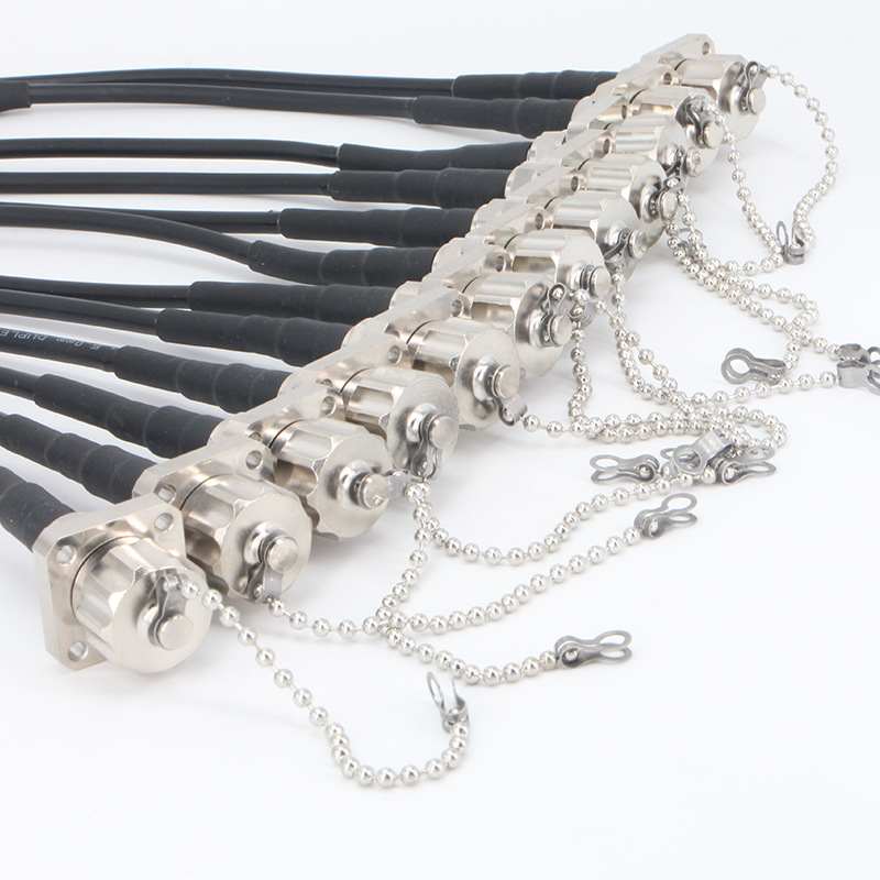 outdoor fiber optic cable pre terminated sc lc fc st patch cord with odc housing, metal protection, field tactical cable, armored cable 2 cores, single mode g657b3 lszh