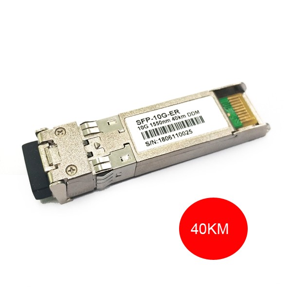 custom 10ge sfp+ transceiver module bidi 1270/1330nm lc single fiber single mode 10 km to 120km,lr, er, zr range, ddm, 40ºc to +85°c