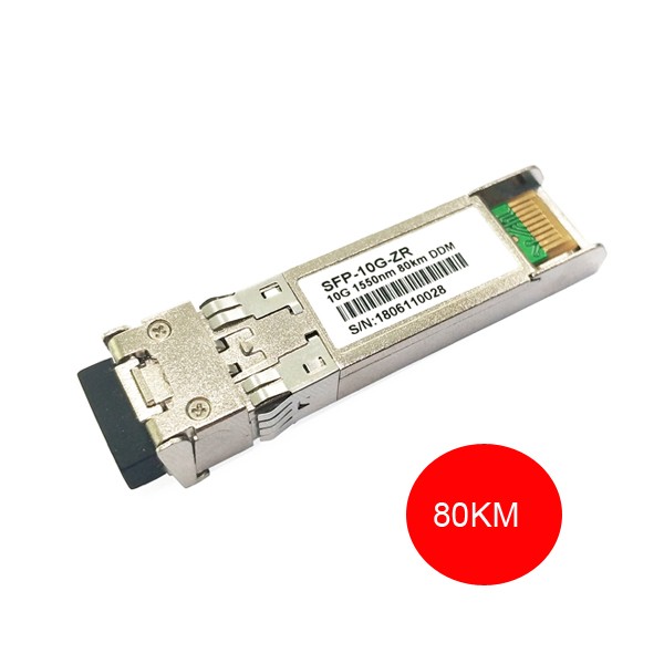 custom 10ge sfp+ transceiver module bidi 1270/1330nm lc single fiber single mode 10 km to 120km,lr, er, zr range, ddm, 40ºc to +85°c