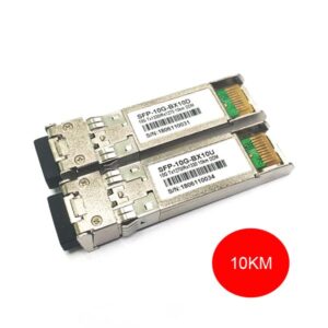 custom 10ge sfp+ transceiver module bidi 1270/1330nm lc single fiber single mode 10 km to 120km,lr, er, zr range, ddm, 40ºc to +85°c