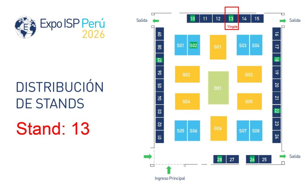expo isp stand 13