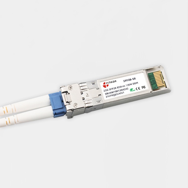 850nm SFP 25G SR Fiber Optic Transceiver, 150m MM SFP Module LC Connector, Duplex Core,DDM